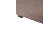 Divan Bed with Storage BARONET Fabric Taupe 160 x 200 cm (EU King Size)_1004575