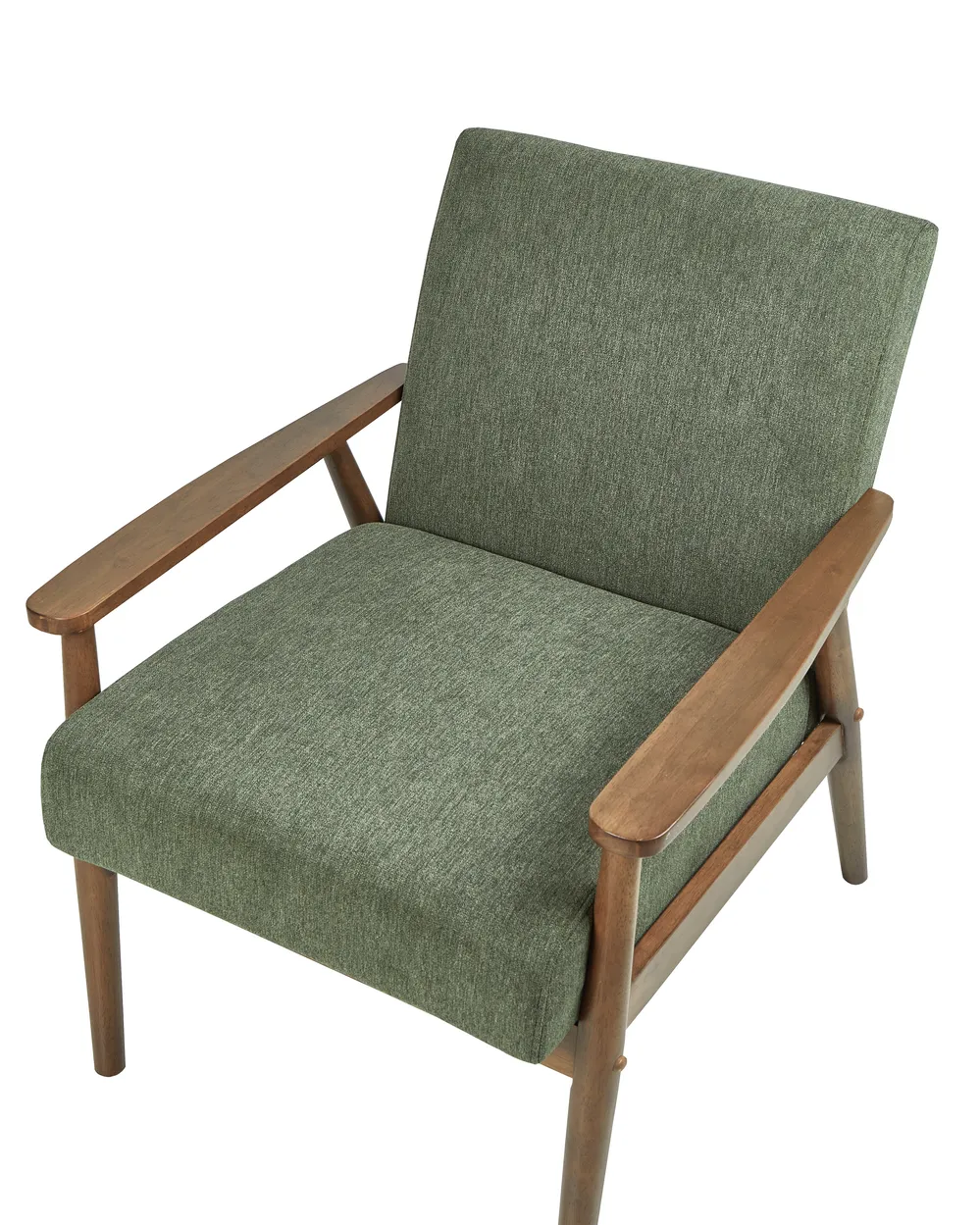 Armchair ESRUM Fabric Dark Brown/ Green_943401