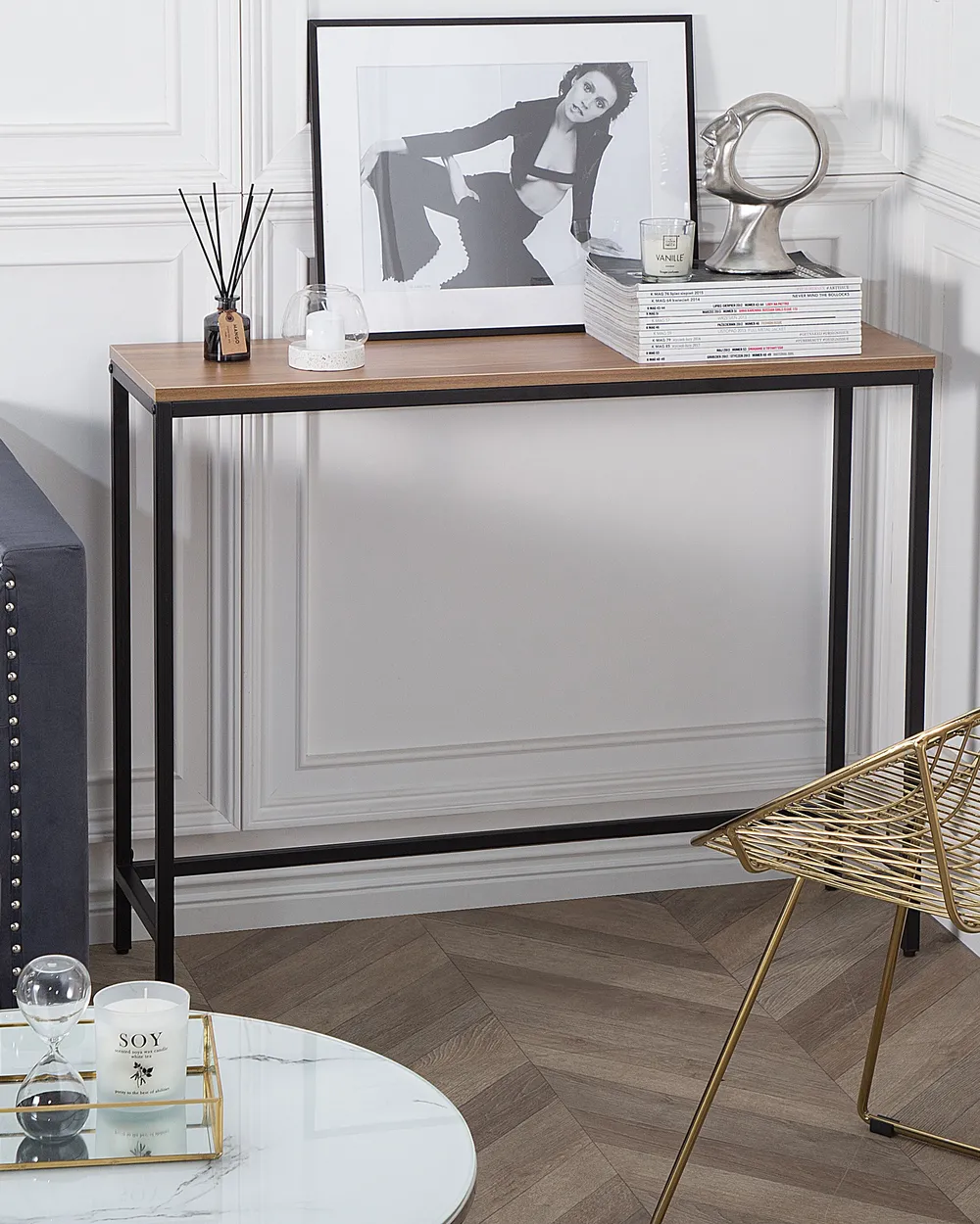 Console Table TULIA Dark Brown