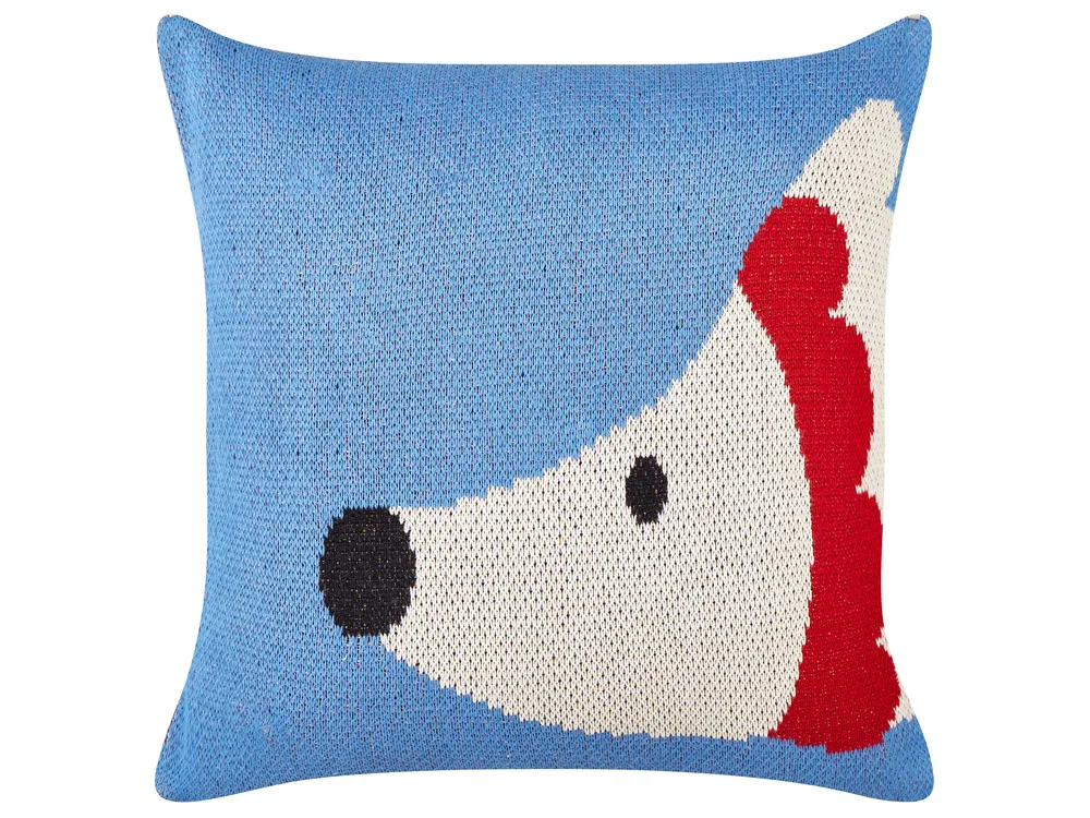Koristetyynysetti 2 kpl PASHOT Puuvilla 45 x 45 cm Sininen_905420