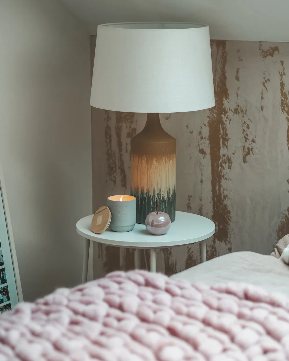 Bordslampa CALVAS Keramik Flerfärgad_961402
