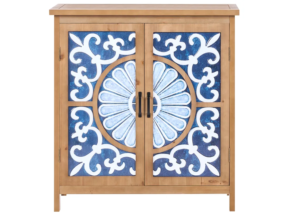 2 Door Sideboard MATARANKA Brown_1059785