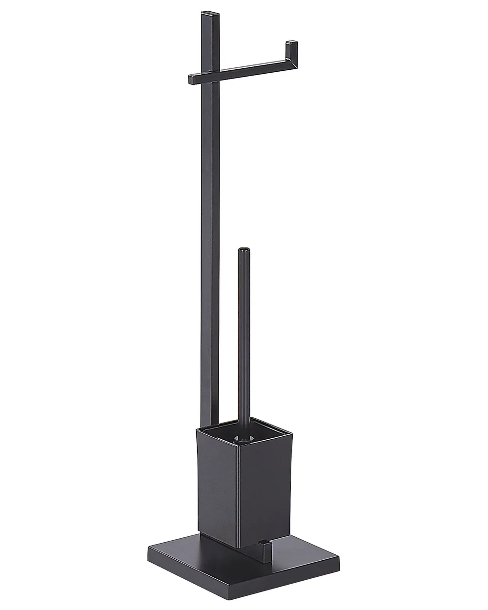Toilet Roll and Brush Holder ULAPES Metal Black