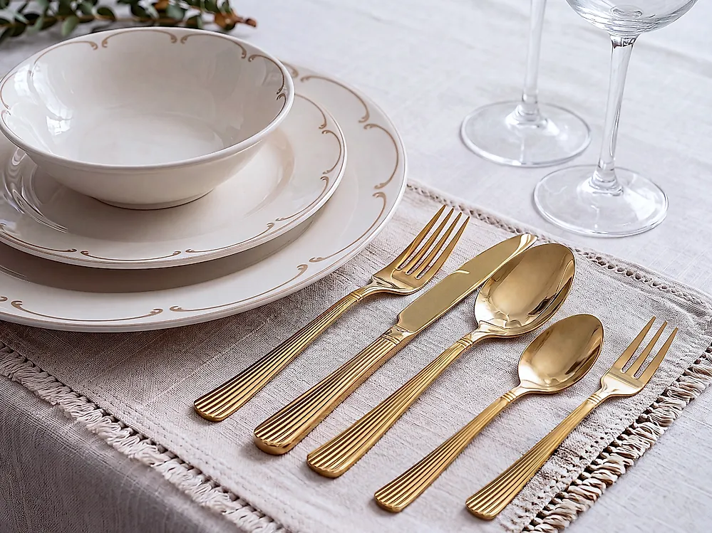 30-Piece Cutlery Set TROFIE Gold