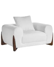 Armchair VINLIDEN Boucle White_1048290