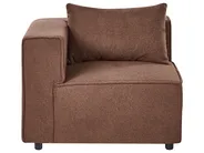 Modular Sofa 3 Seater AXEBO Boucle Brown_1075849
