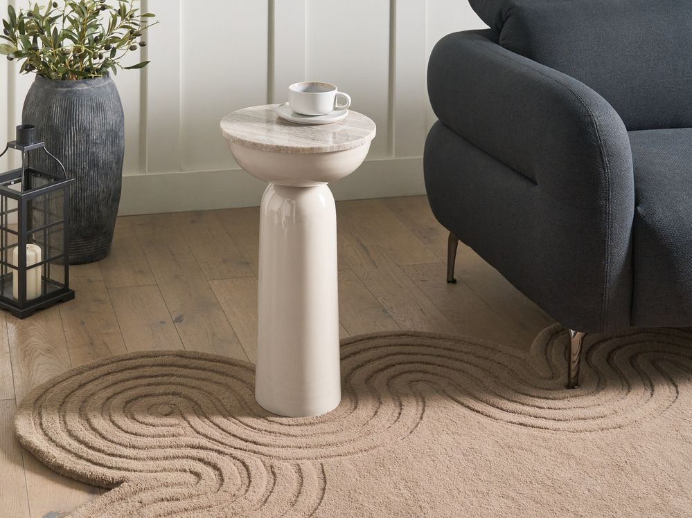 Sidebord FALCON Metall Beige