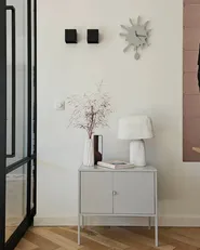 Wall Clock FULLY 27 cm White_982626