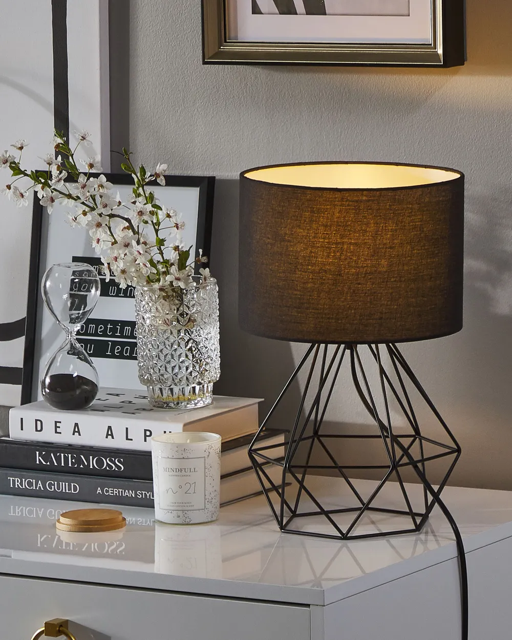Table Lamp MARONI Metal Black