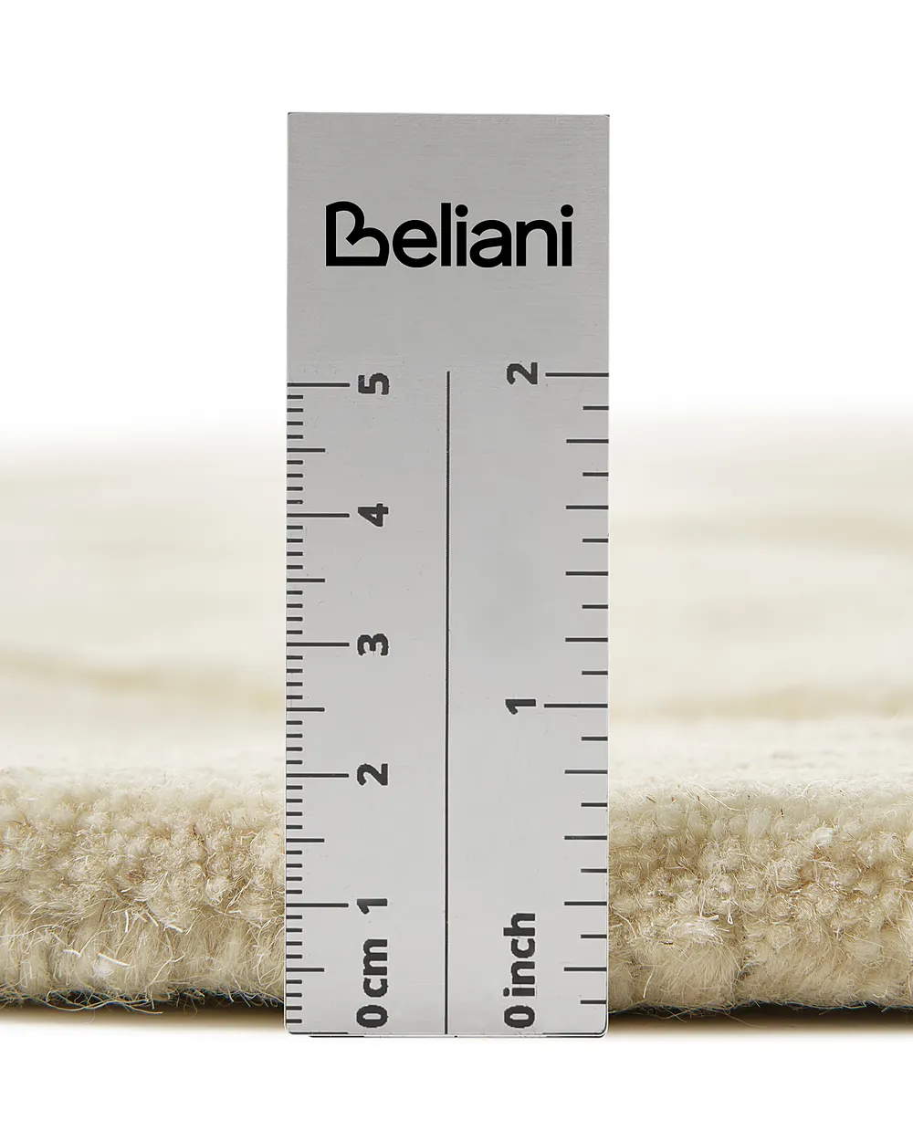 Rug LUNARA Light Beige 200 x 300 cm Wool_1144357