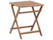 Garden Side Table PARAGGI 60 cm 60 cm Certified Acacia Wood Brown_928482