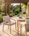Garden Chair SUMBA Acacia Wood Light Brown