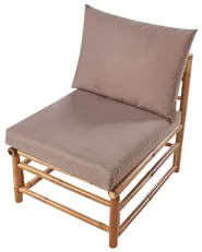 Garden 1-Seat Section CERRETO Bamboo Taupe_908782