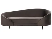 Soffa 2-sits SAVAR Sammet Mörkbrun_1045732