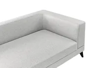 Sofa 4 Seater YURI Faux Linen Grey_1087701