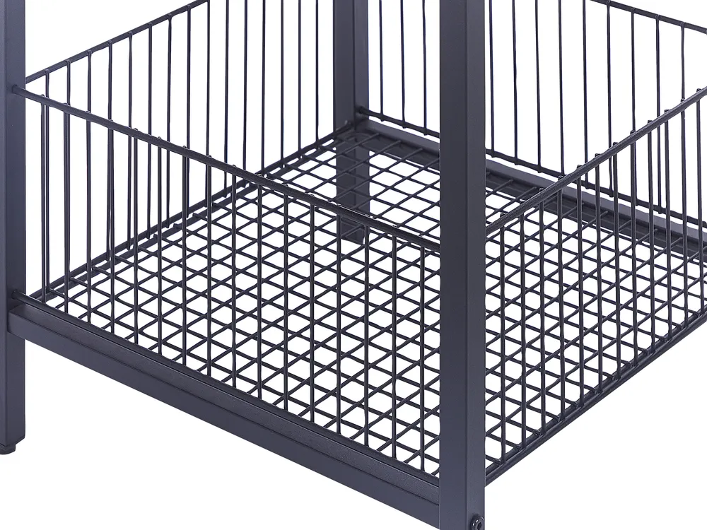 Side Table KENNER Dark Brown_824308