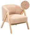 Armchair SKEI Boucle Beige