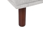 Corner Sofa 3 Seater HOLT Fabric Light Grey Left Hand_960543