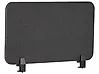 Työpöydän väliseinä WALLY 72 x 40 cm Tummanharmaa