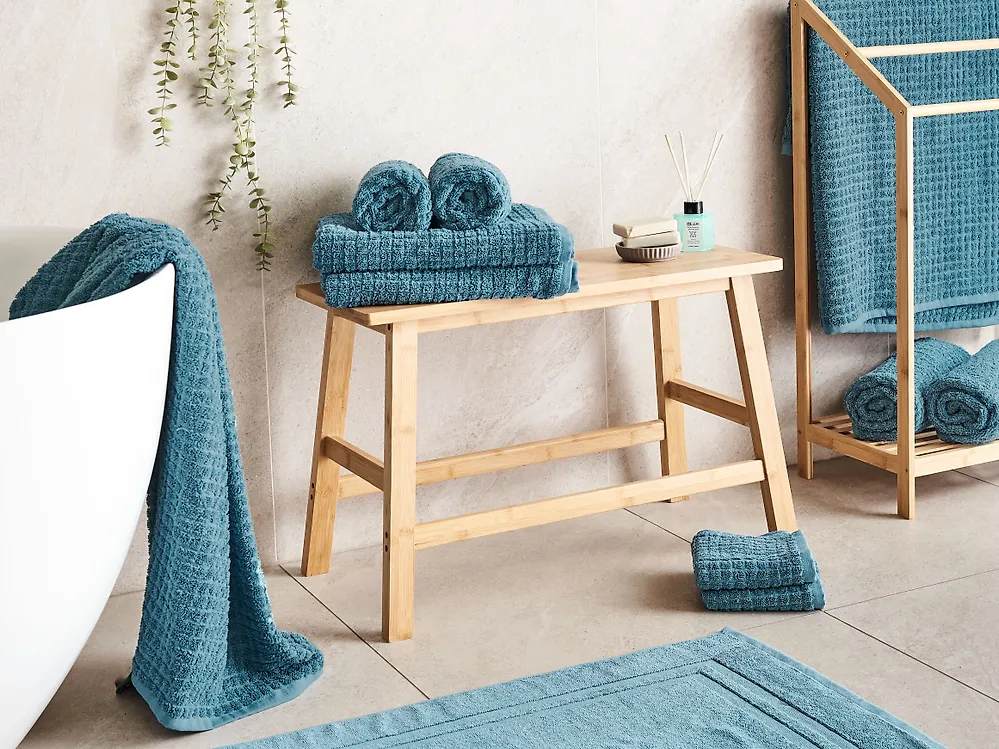 Set of 11 Towels ATAI Cotton Blue_1179034