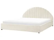 Ottoman Bed CHADENET Boucle Off-White 180 x 200 cm (EU Super King)_942193