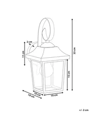 Outdoor Wall Light TANGON Black_940825
