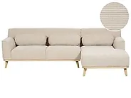 Hörnsoffa SIMOS Manchester Ljusbeige Vänstervänd_1183757