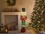 Outdoor Decoration LED HORNAVAN 120 cm Nutcracker Multicolour_1018888