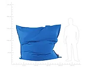 Bean Bag 600 L FUZZY 180 cm 230 cm Dark Blue_823418