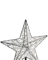 Ulkokoriste LED-valo SANNAN 110 cm Tähti Musta_1031825