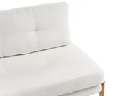 Sofa Bed 2 Seater EDLAND Boucle Off-White_1061221