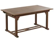 Garden Dining Set 6 Seater AMANTEA with Cushions Acacia Wood Off-White_880466