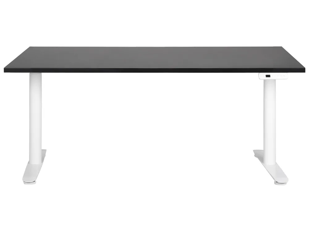 Electric Adjustable Standing Desk DESTINAS 160 cm 72 cm Black/ White_899588