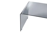 Coffee Table KENDALL Tempered Glass Black_953563