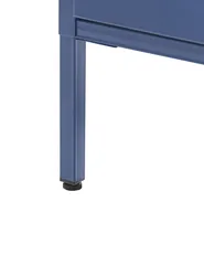 Chest of Drawers ENAGO Metal Navy Blue_826218