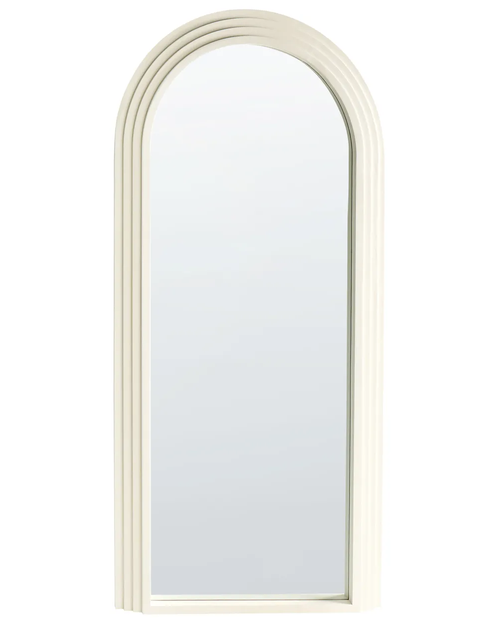 Wall Mirror DIJON 80 cm 170 cm Wood Off-White