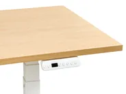 Työpöytä sähkösäädettävä DESTINES 180 cm 72 cm Vaaleanruskea/valkoinen_1000326