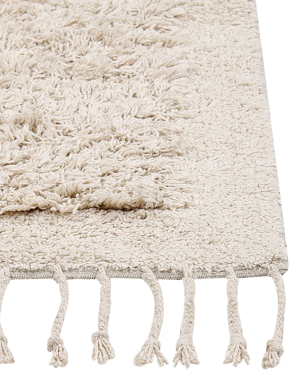 Rug BITLIS Light Beige 140 x 200 cm Cotton_837650