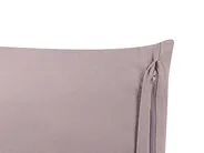 Set of 2 Decorative Cushions LARKSPUR 45 x 45 cm Velvet Pink Geometric Pattern_838398