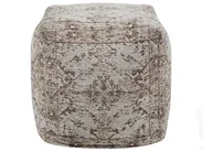 Pouffe MEERUT Cotton Taupe_711474