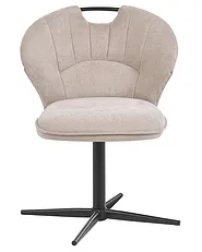 Sett med 2 stoler WORCESTER Chenille Beige_1161619