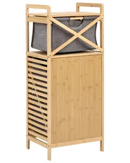 Tilt-Out Laundry Cabinet CUTERVO 40 cm Bamboo Light Brown_1135806