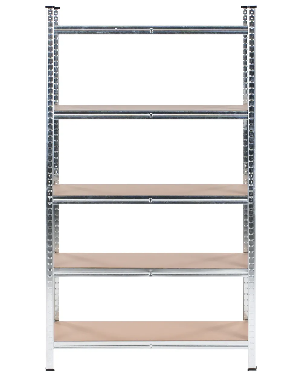 Set of 2 Garage Shelves XITTA 90 cm 180 cm Metal Silver_978803