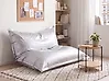 Sittsäck 600 L FUZZY 180 cm 230 cm Silver