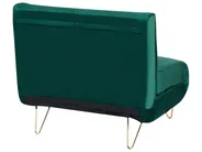 Living Room Set 3 Seater VESTFOLD Velvet Dark Green_937977