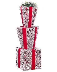 Joulukoriste LED-valo HUMPPILA 87 cm Joululahja Valkoinen_1177962