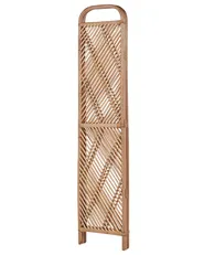 Tilanjakaja 3 paneelia COSENZA 106 cm 180 cm Vaaleanruskea_865918