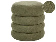 Pouffe SUMPTER Boucle Green_1012128