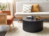 Coffee Table KIRKWOOD with Storage Mango Wood Black