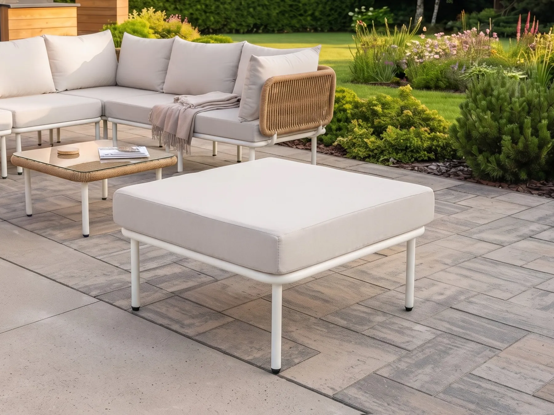 Ottoman BAUCINA Light Beige_1116531